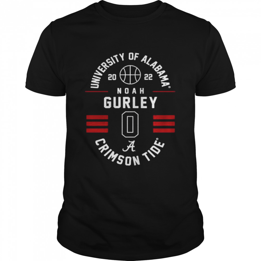 Alabama Crimson Tide University 2022 Noah Gurley 2022 shirt