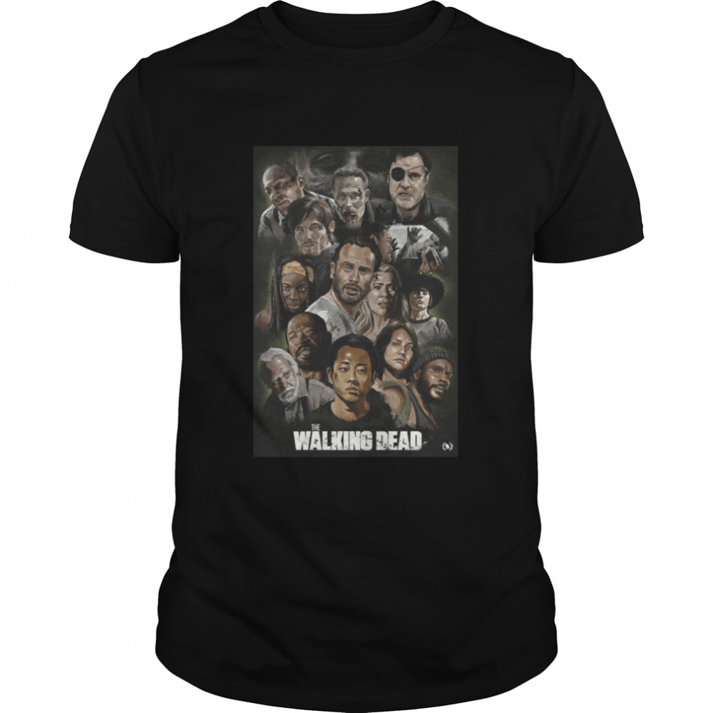 All The Cast From Season 1 The Walking Dead Design shirt