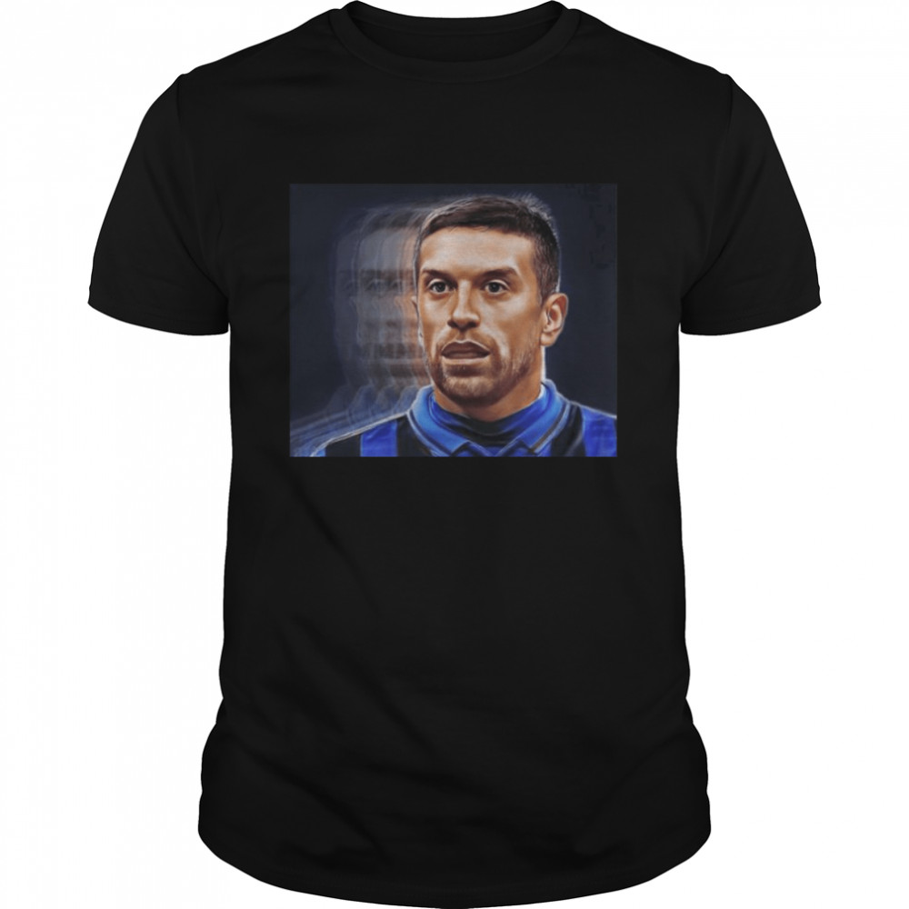 bergamo legends Papu Gomez portrait shirt