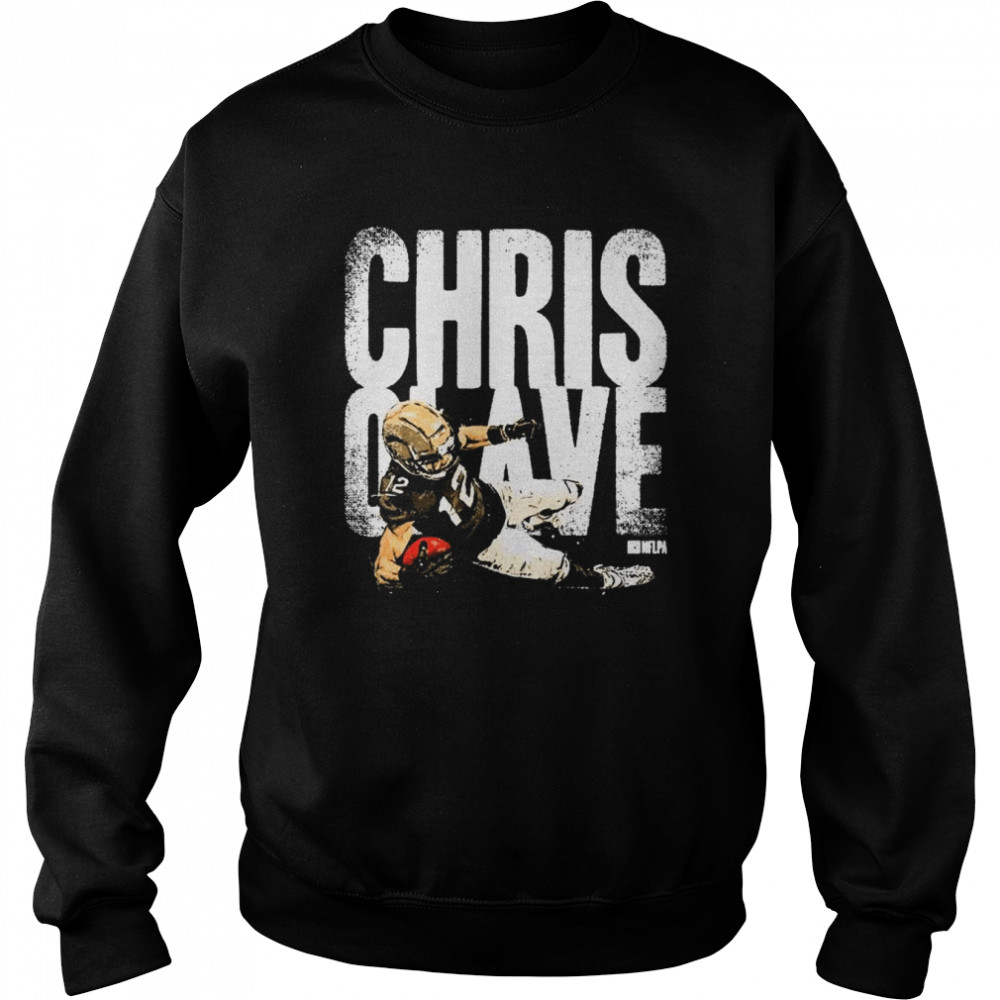 Chris Olave New Orleans Saints TD Catch Bold  Unisex Sweatshirt