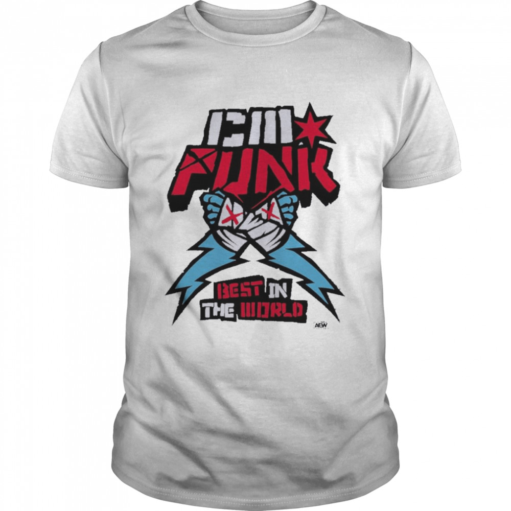 CM Punk – Supercharged Ringer Best In The World shirt