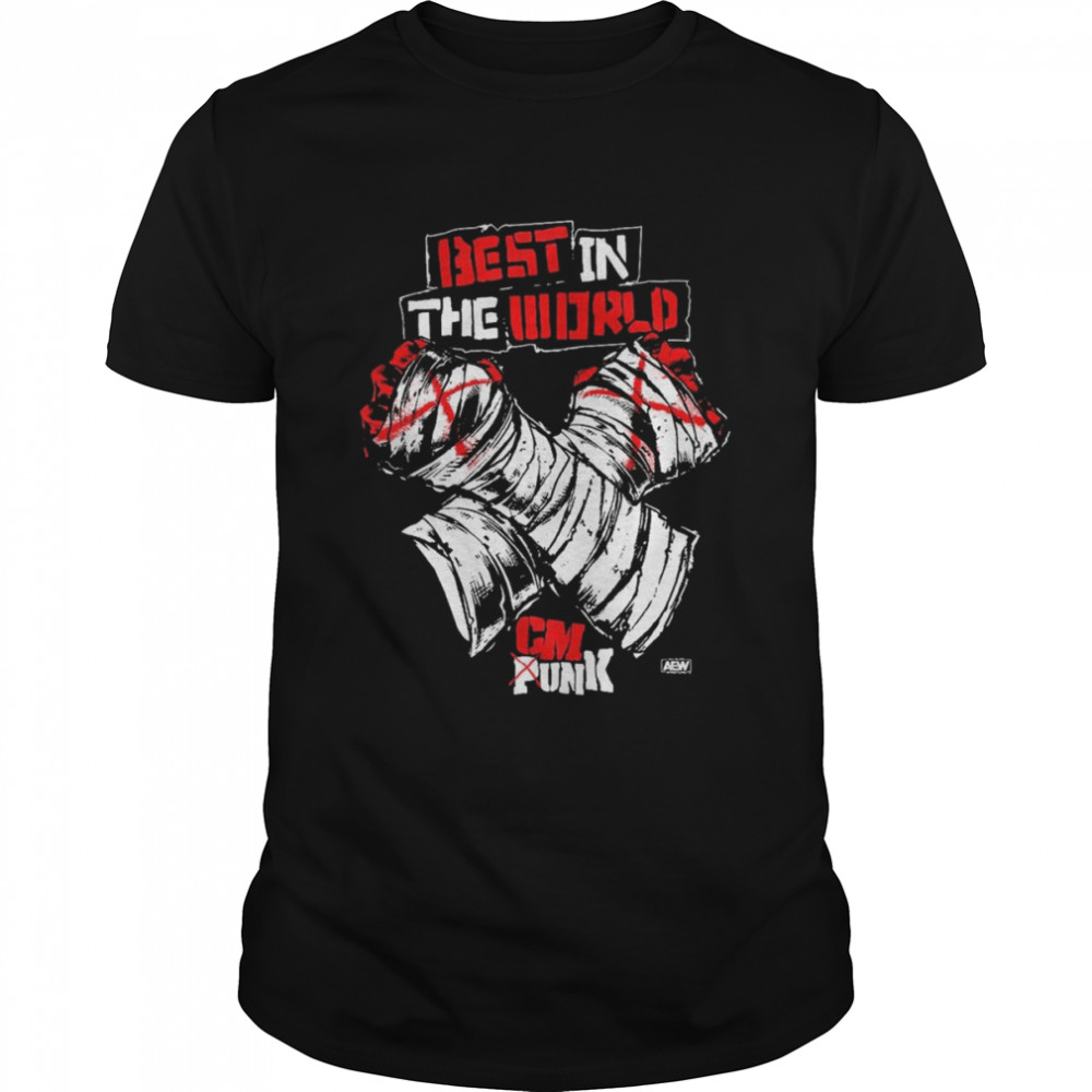 CM Punk BITW Arms Best In The World shirt