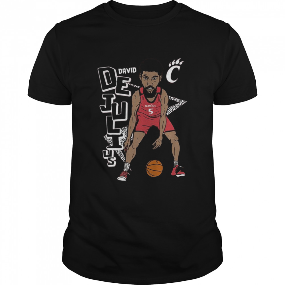 David Dejulis Cartoon Player Tee shirt