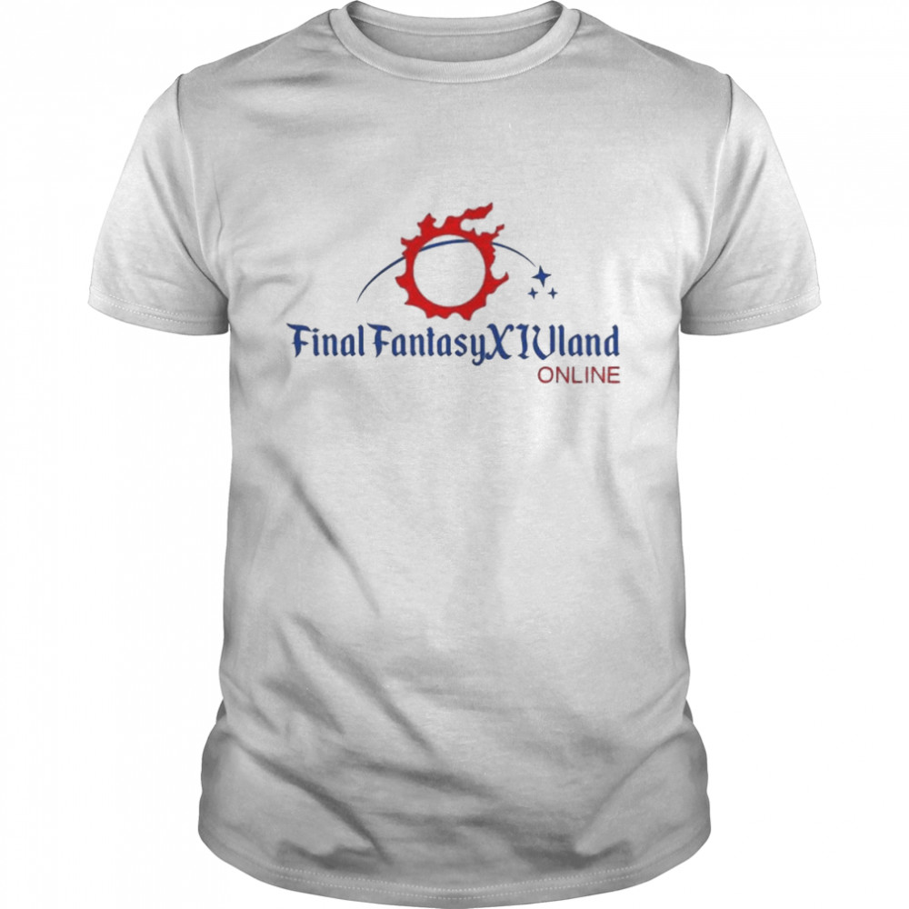 Disney final fantasy XIv land online shirt