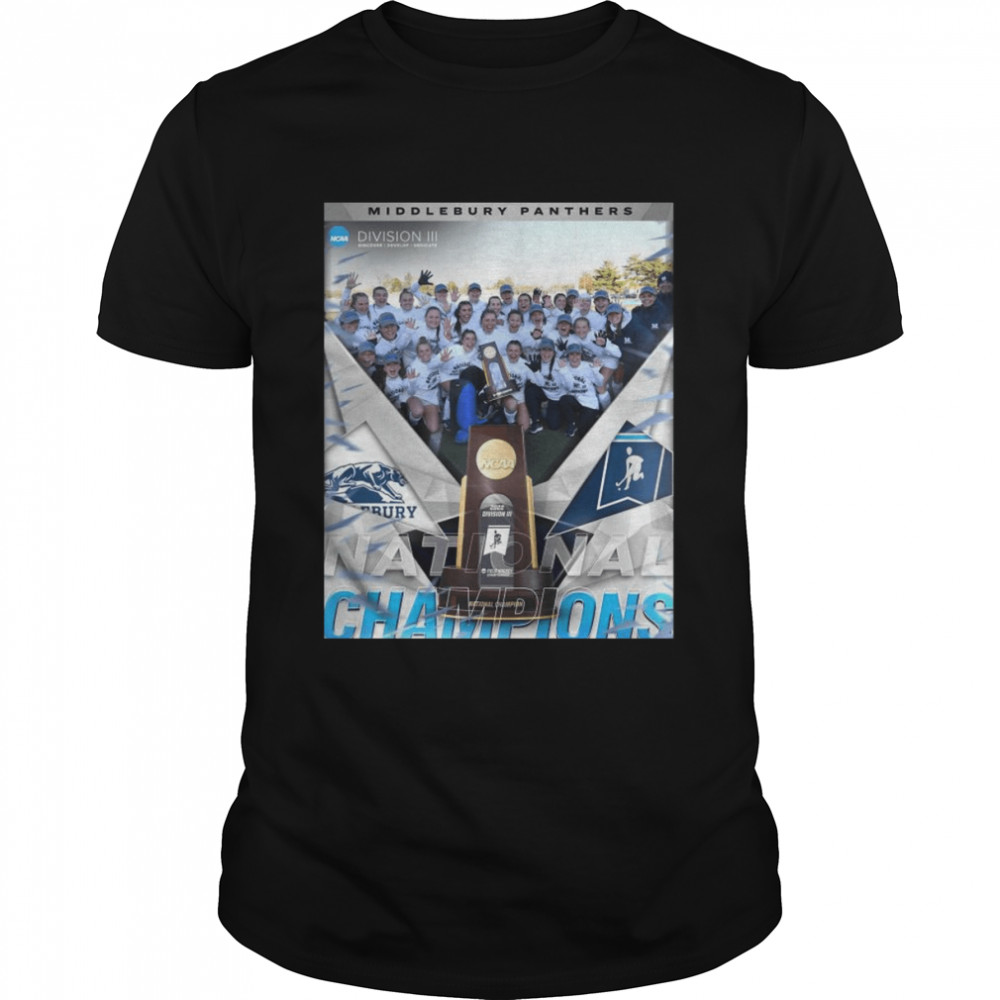 Middlebury Panthers 2022 NCAA Division III Women’s Field Hockey National Champions Shirt