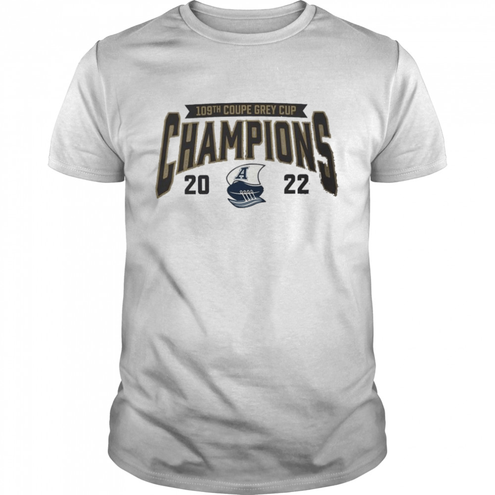 Nice toronto Argonauts 109th Coupe Grey Cup Champions 2022 Shirt