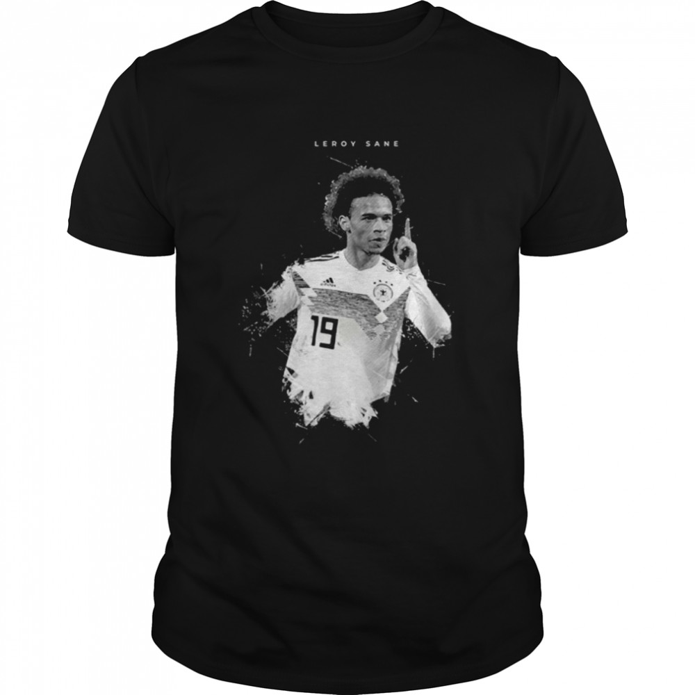 Portrait Football Leroy Sane Art shirt