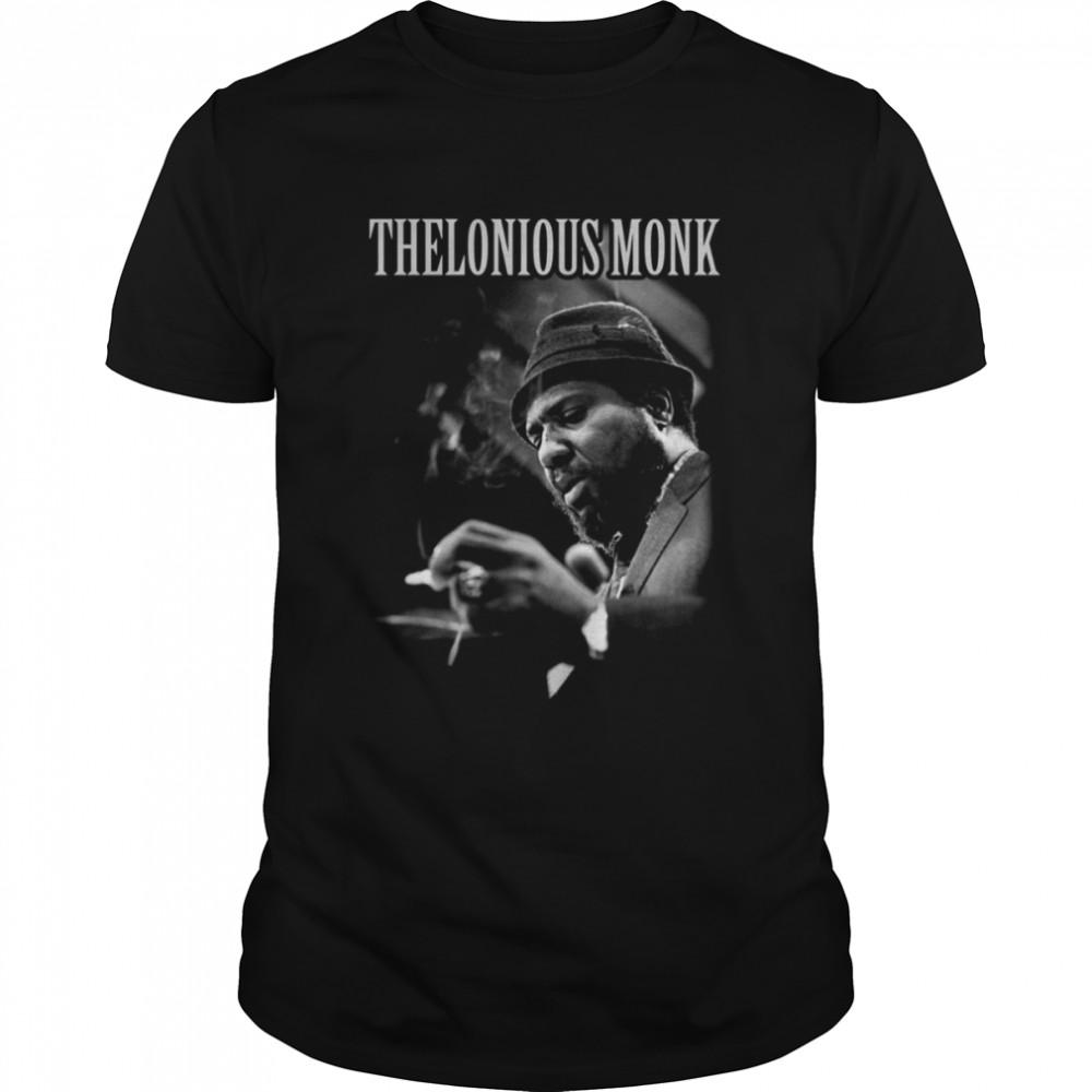 Thelonious Monk Playing Piano Jazz shirt