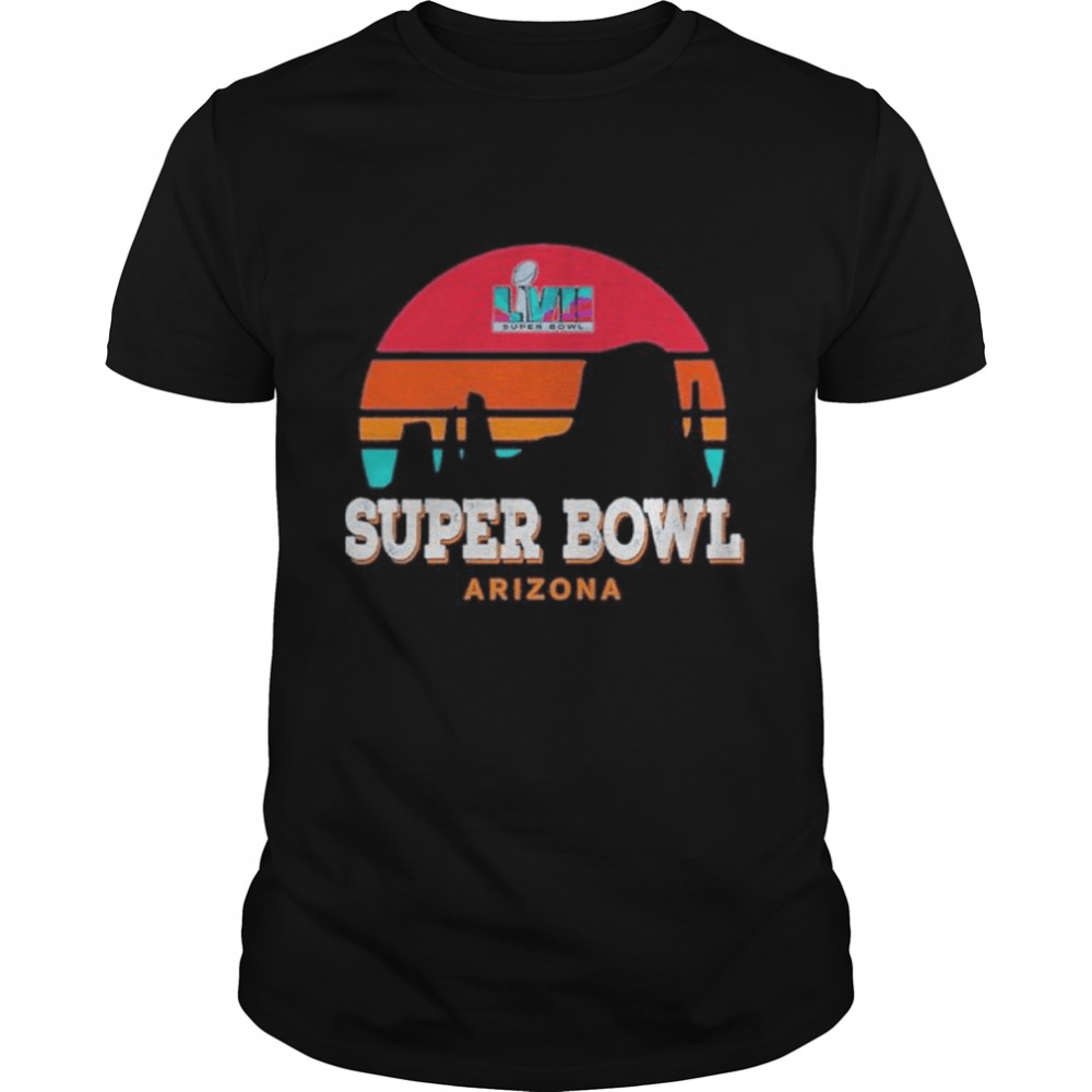 Toddler Navy Super Bowl LVII Rainbow vintage 2022 shirt