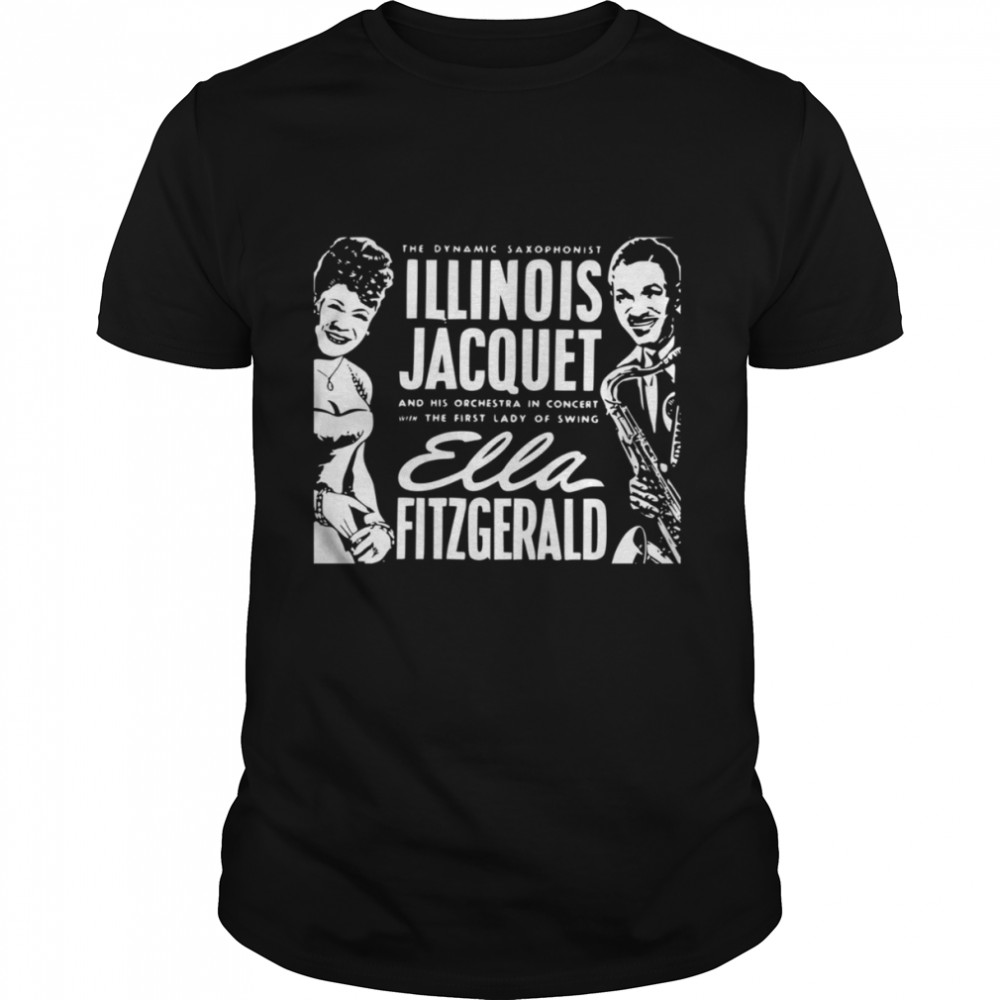 Vintage Concert Design Ella Fitzgerald shirt