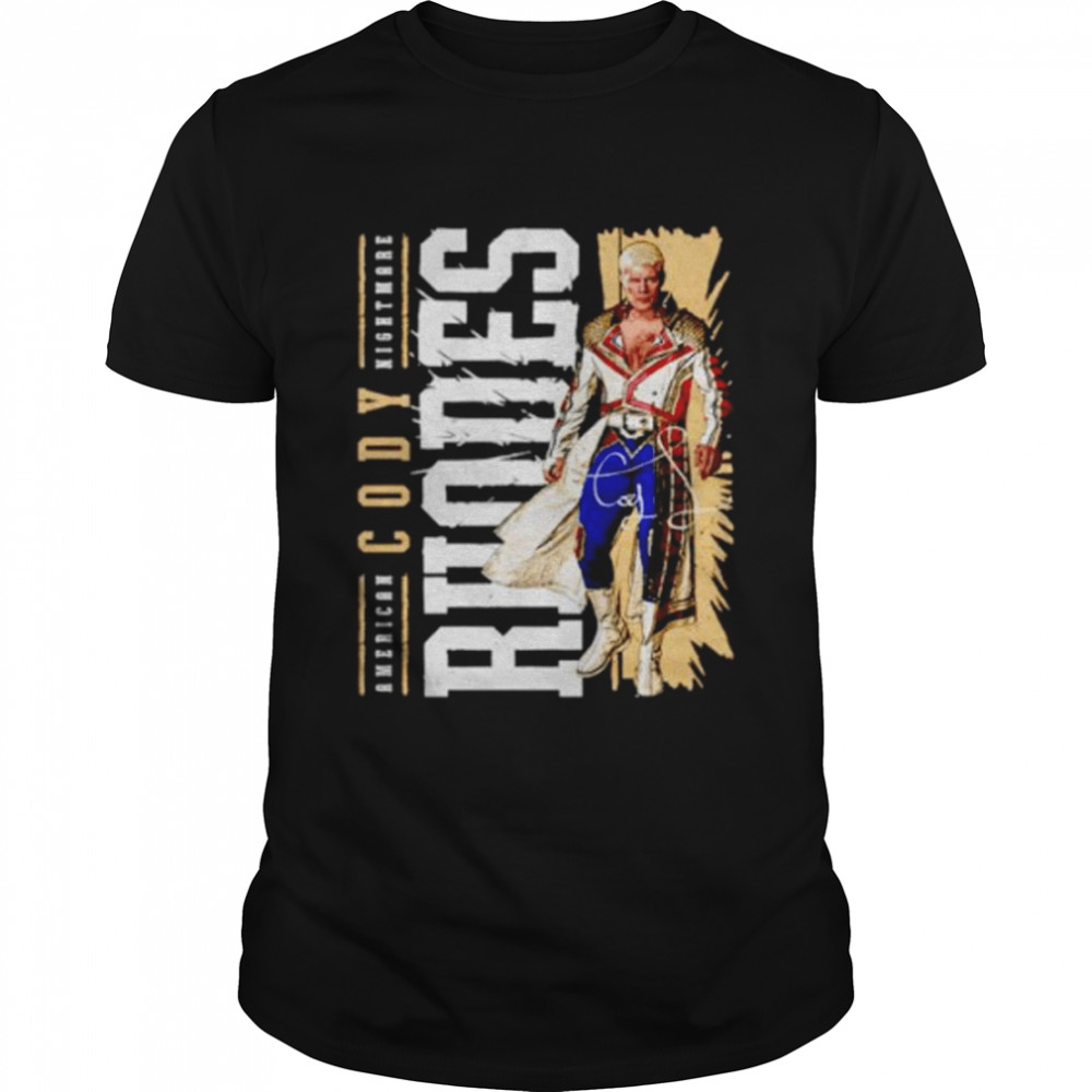 Awesome american nightmare Cody Rhodes vertical shirt