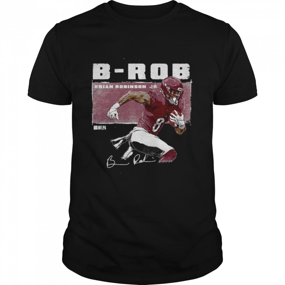 Brian Robinson Jr. Washington B-ROB Signature Shirt