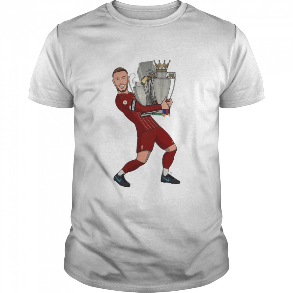 Illustration Jordan Henderson And The Cup shirt