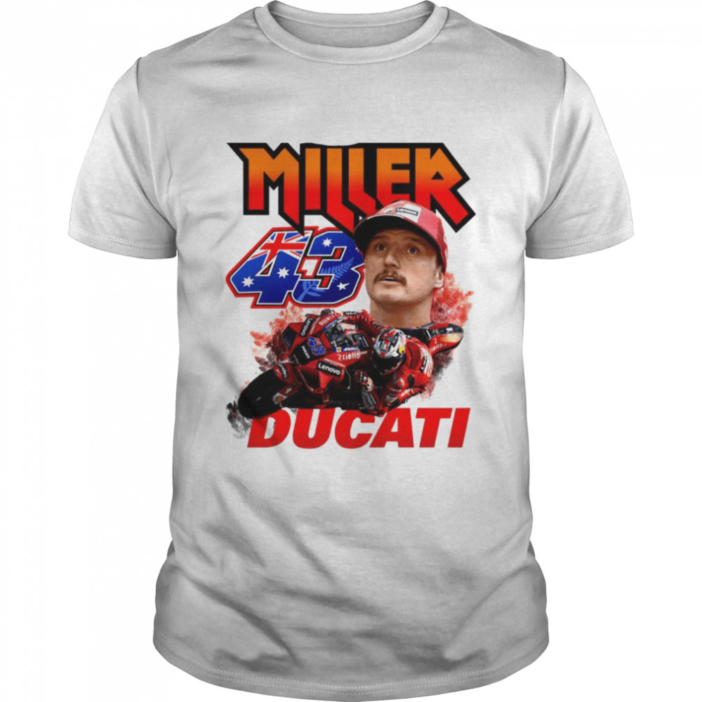 Jack Miller Aussie Thrill Moto Gp 43 2021 Ducati shirt