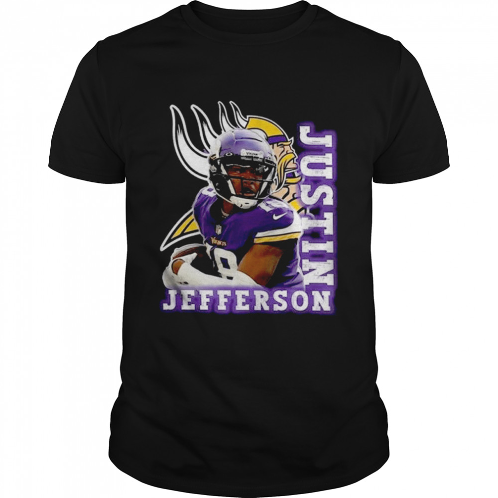 Minnesota Football Justin Jefferson Vintage Bootleg Shirt