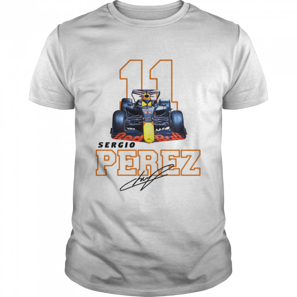 The Winner Signature Sergio Perez 11 Vintage shirt