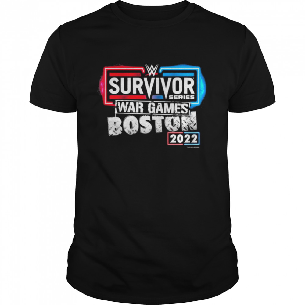 2022 Survivor Series War Games Boston T-Shirt