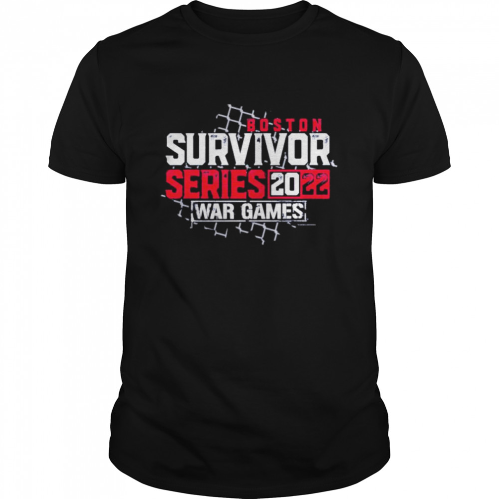 Boston survivor series 2022 war games shirt