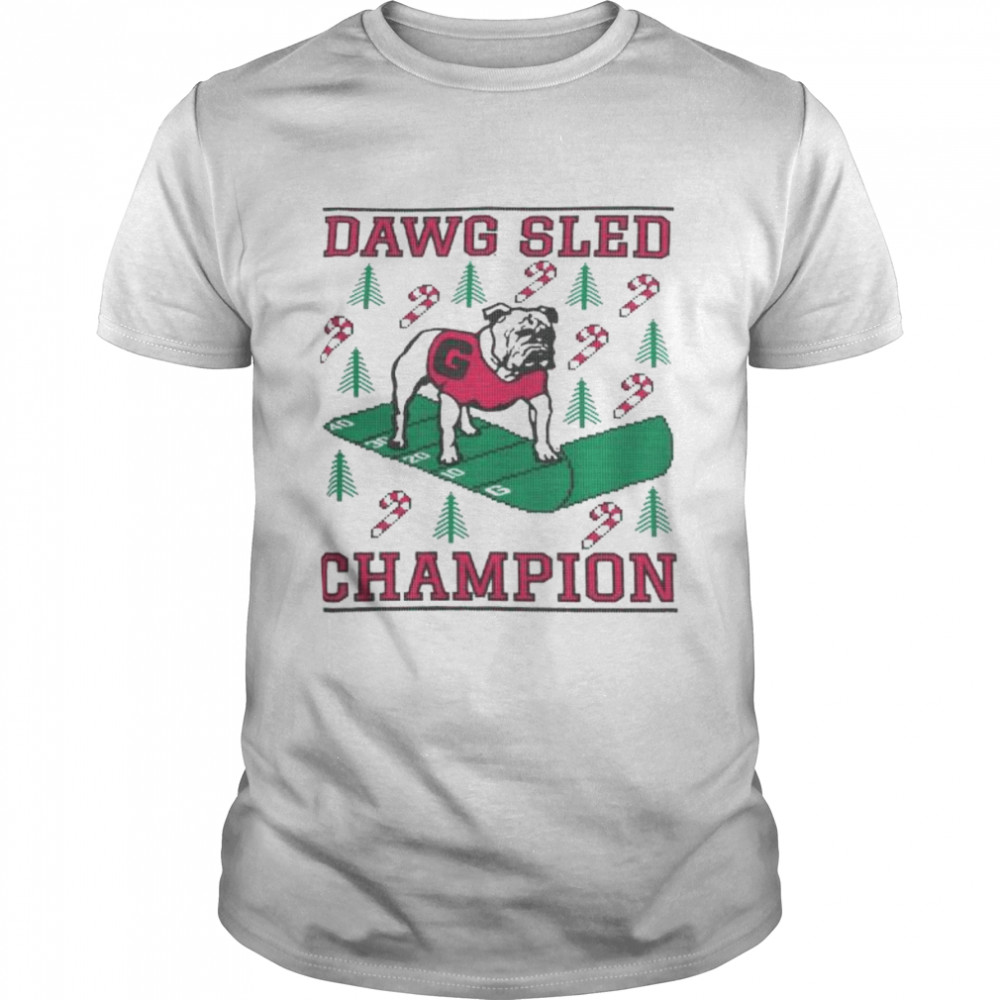 Dawg Sled Champion christmas shirt