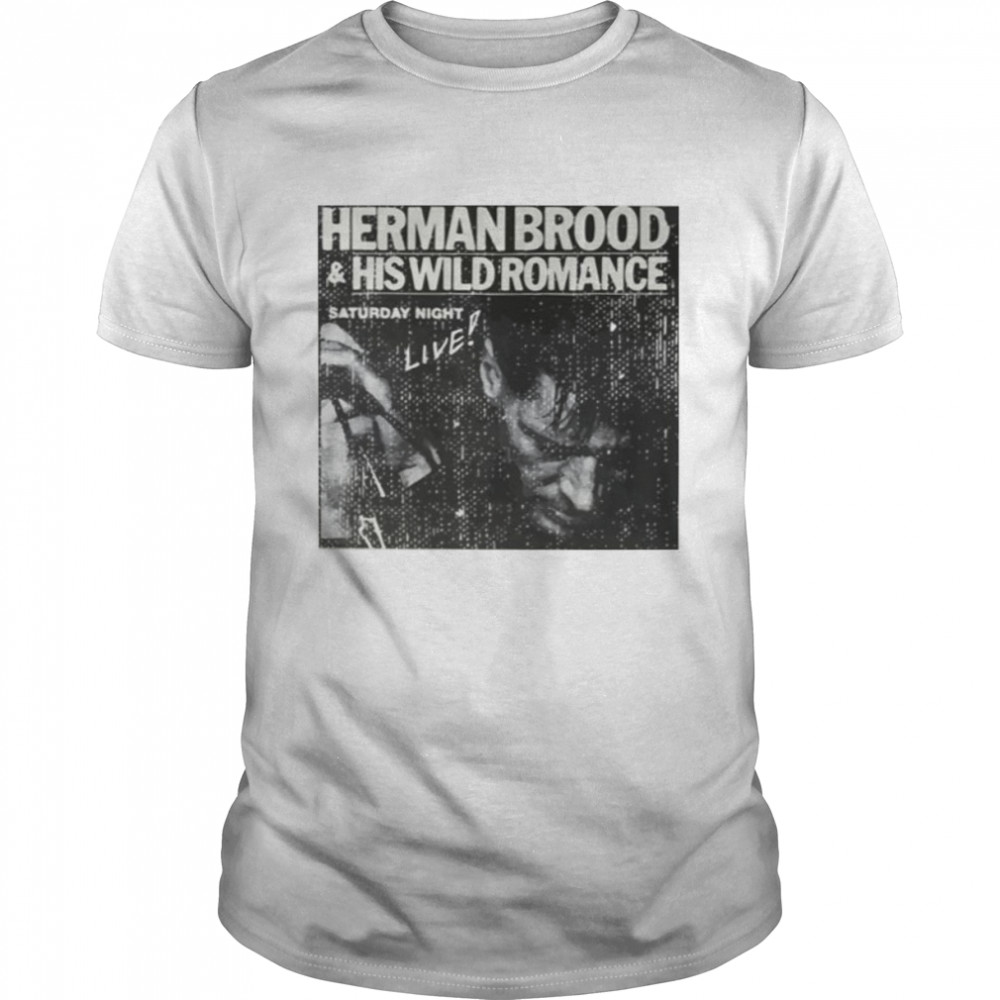 Dutch Musician Herman Brood shirt