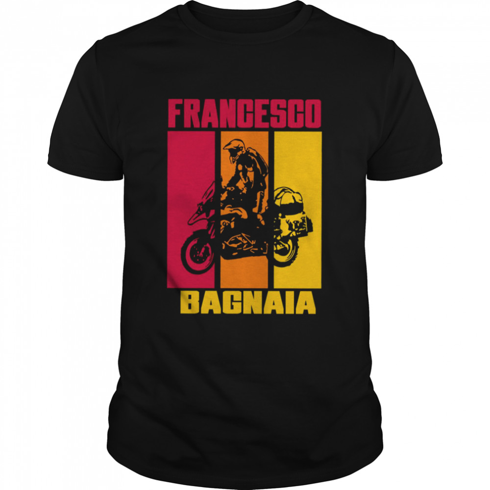 Francesco Bagnaia 63 Sunset Design Motorsport shirt