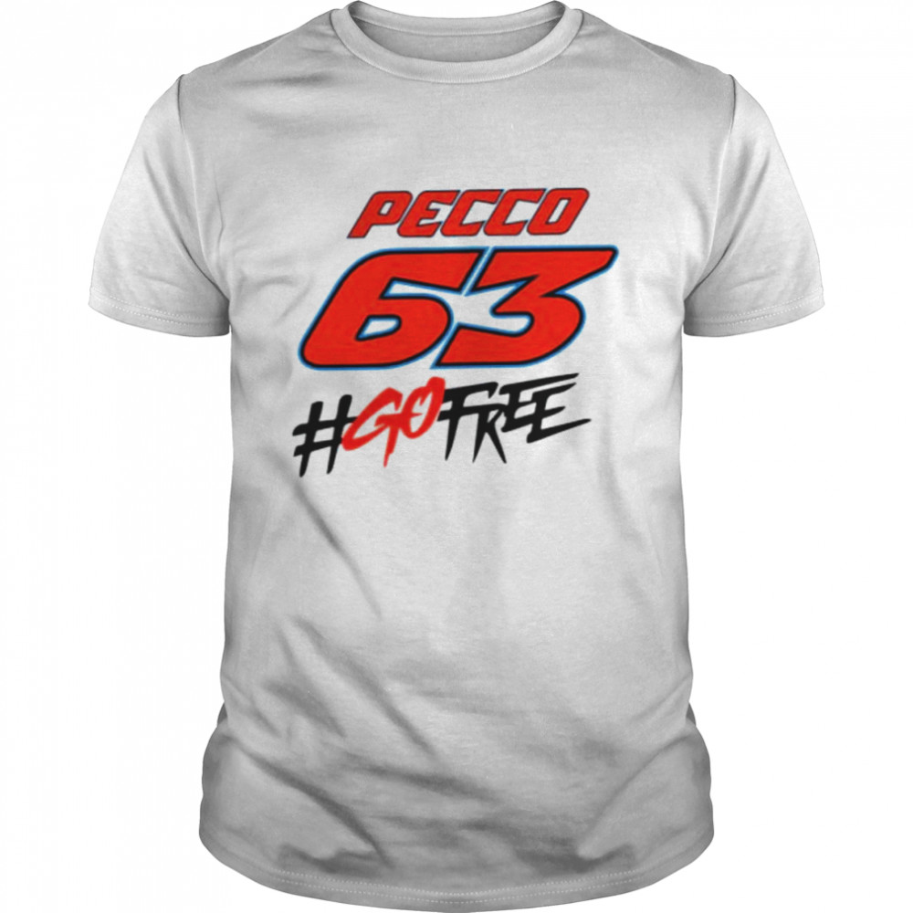 Logo Design Hastag Go Free Francesco Bagnaia shirt