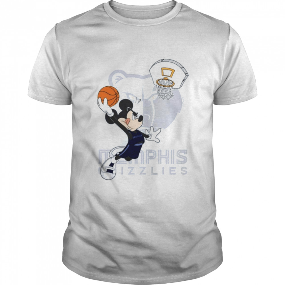 Mickey Mouse Basketball Memphis Grizzlies shirt