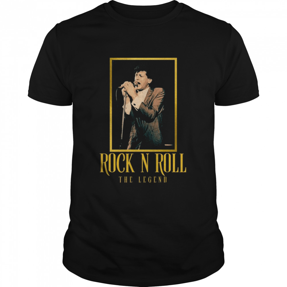 Rock N Roll Legend Herman Brood Retro shirt