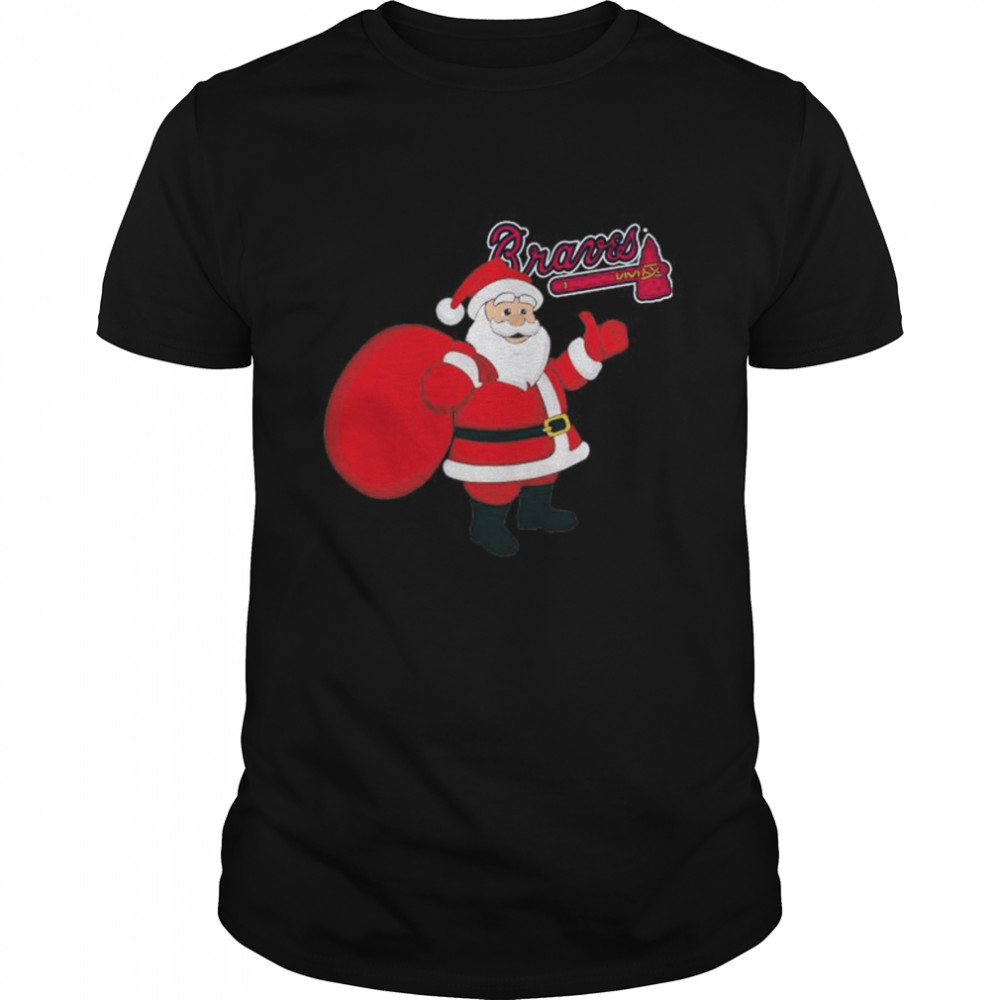 Santa Claus Atlanta Braves MLB Christmas 2022 shirt