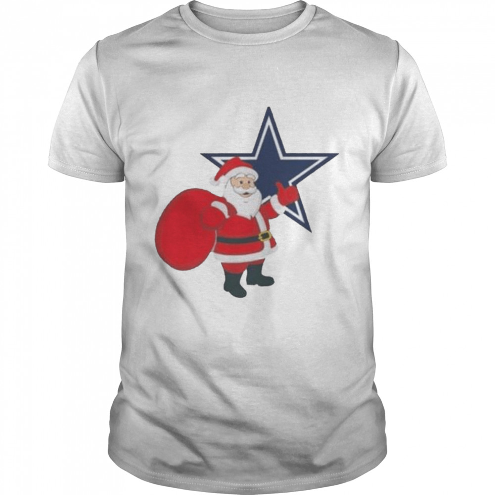 Santa Claus Dallas Cowboys NFL Christmas 2022 shirt