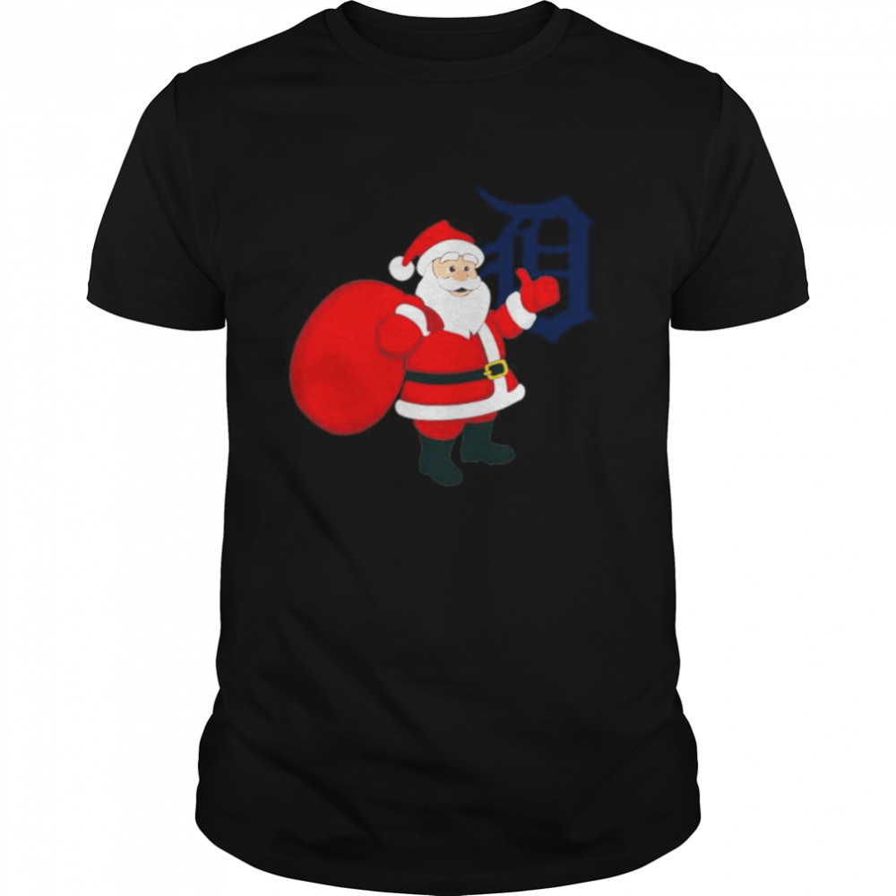 Santa Claus Detroit Tigers MLB Christmas 2022 shirt