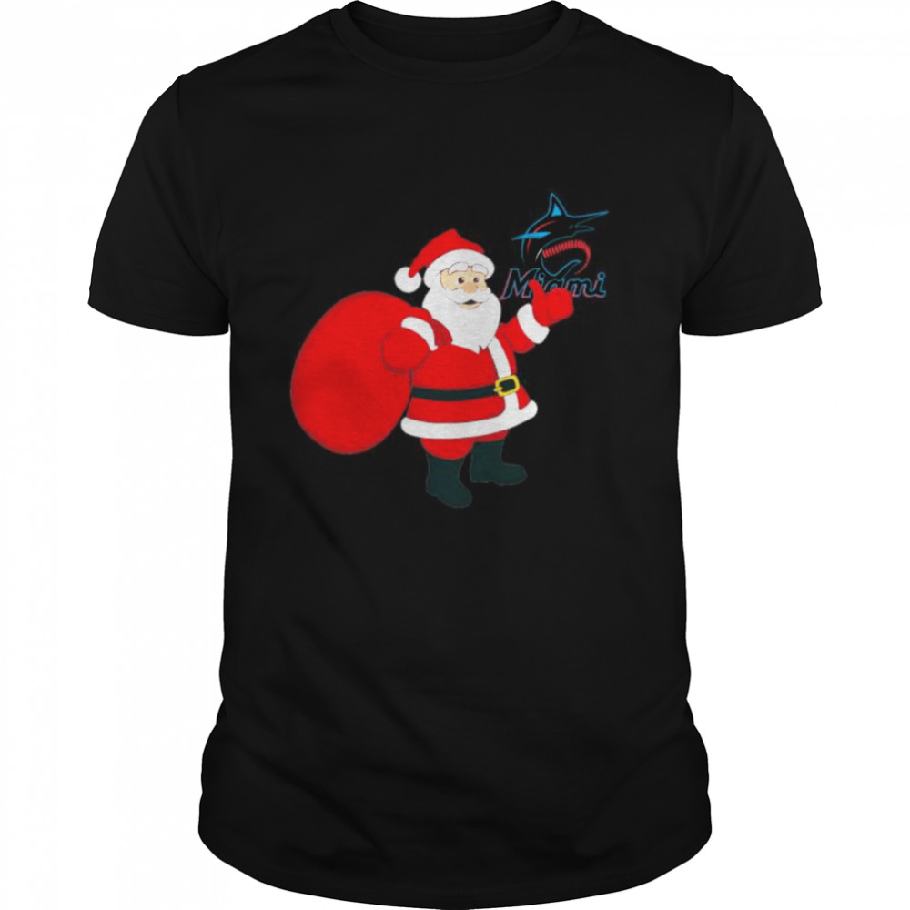 Santa Claus Miami Marlins MLB Christmas 2022 shirt