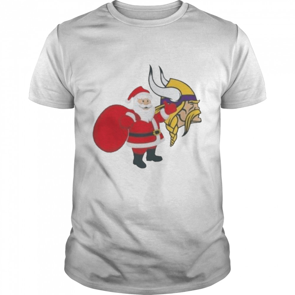 Santa Claus Minnesota Vikings NFL Christmas 2022 shirt