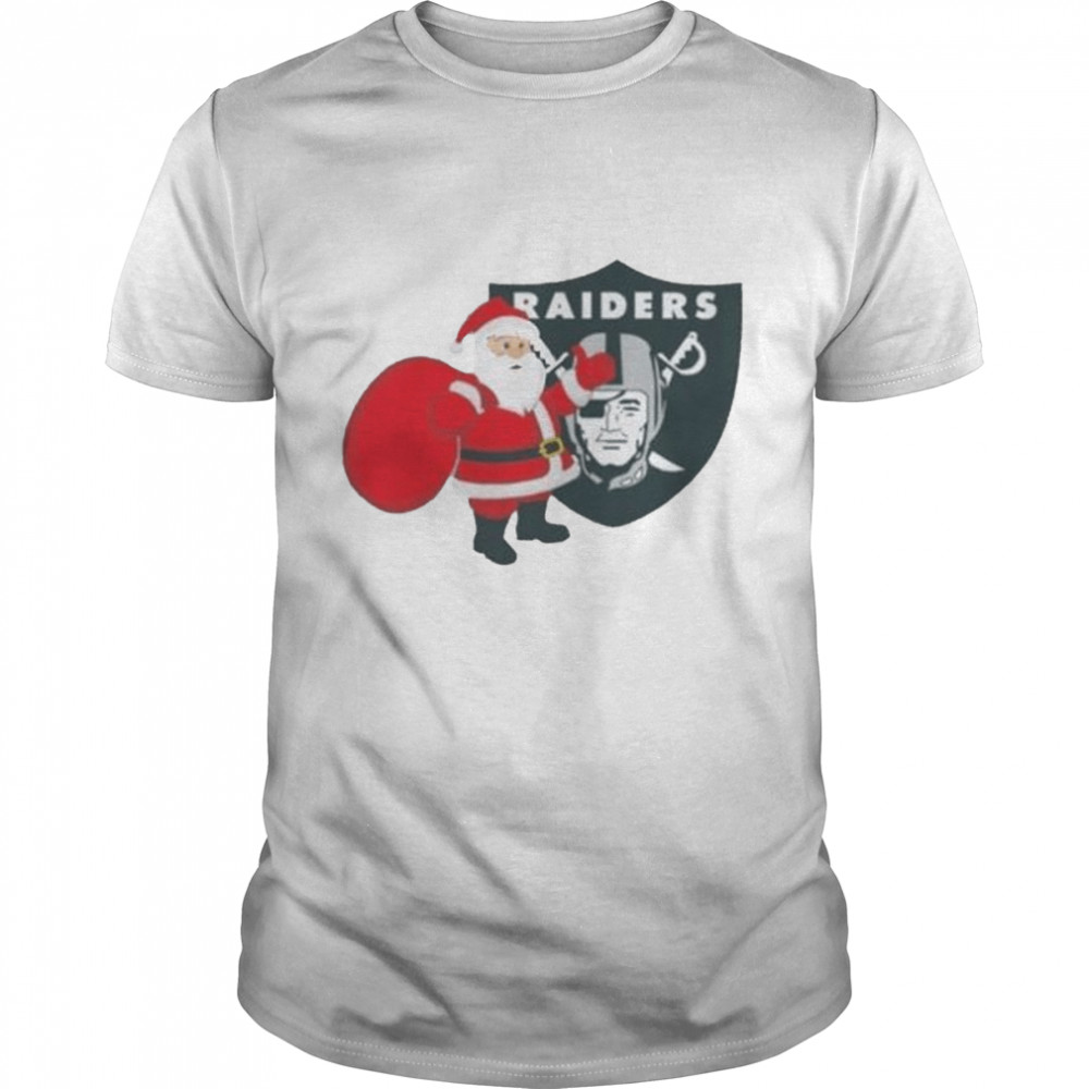 Santa Claus Oakland Raiders NFL Christmas 2022 shirt