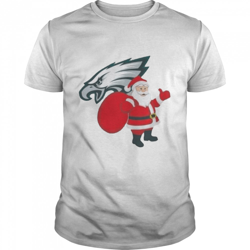 Santa Claus Philadelphia Eagles NFL Christmas 2022 shirt