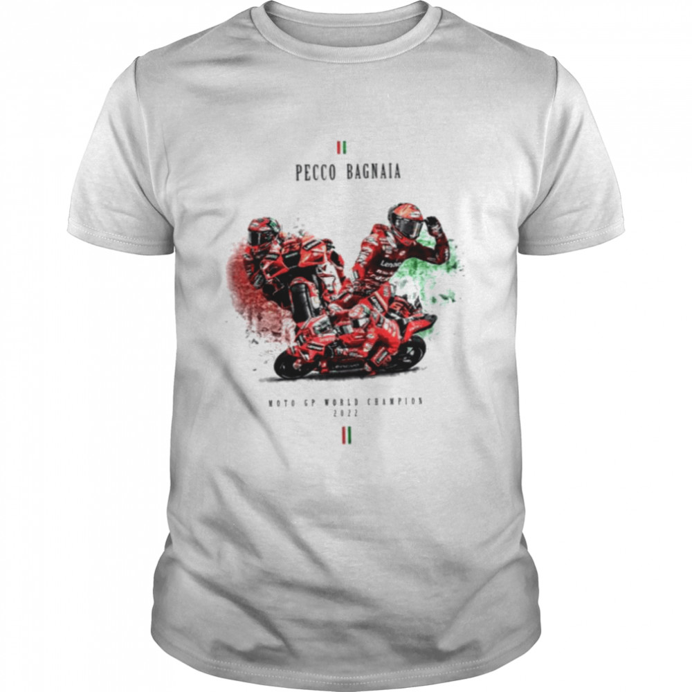 World Champion Pecco Bagnaia shirt