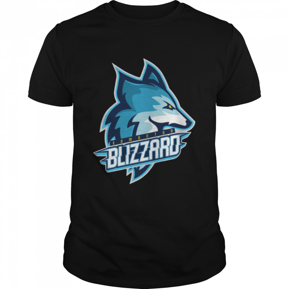 Edmonton Blizzard Simulation Hockey League shirt