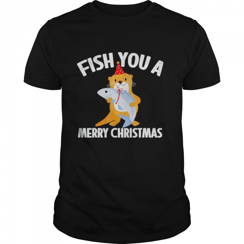 Fish you a Merry Christmas shirt