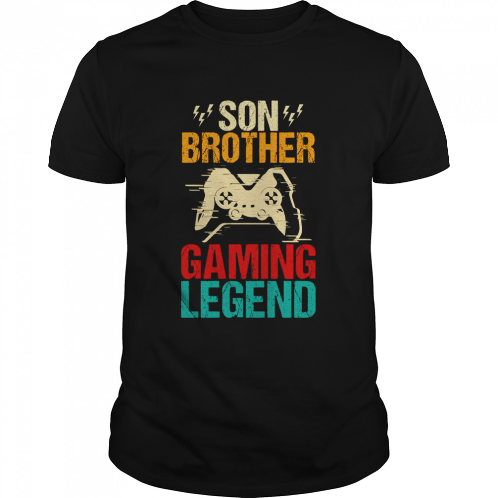 Grunge Son Brother Gaming Legend shirt