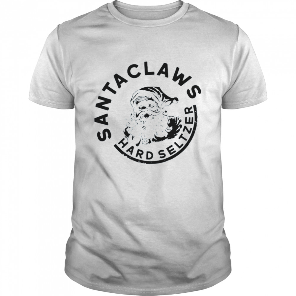 Santa Claws Hard Seltzer Christmas shirt