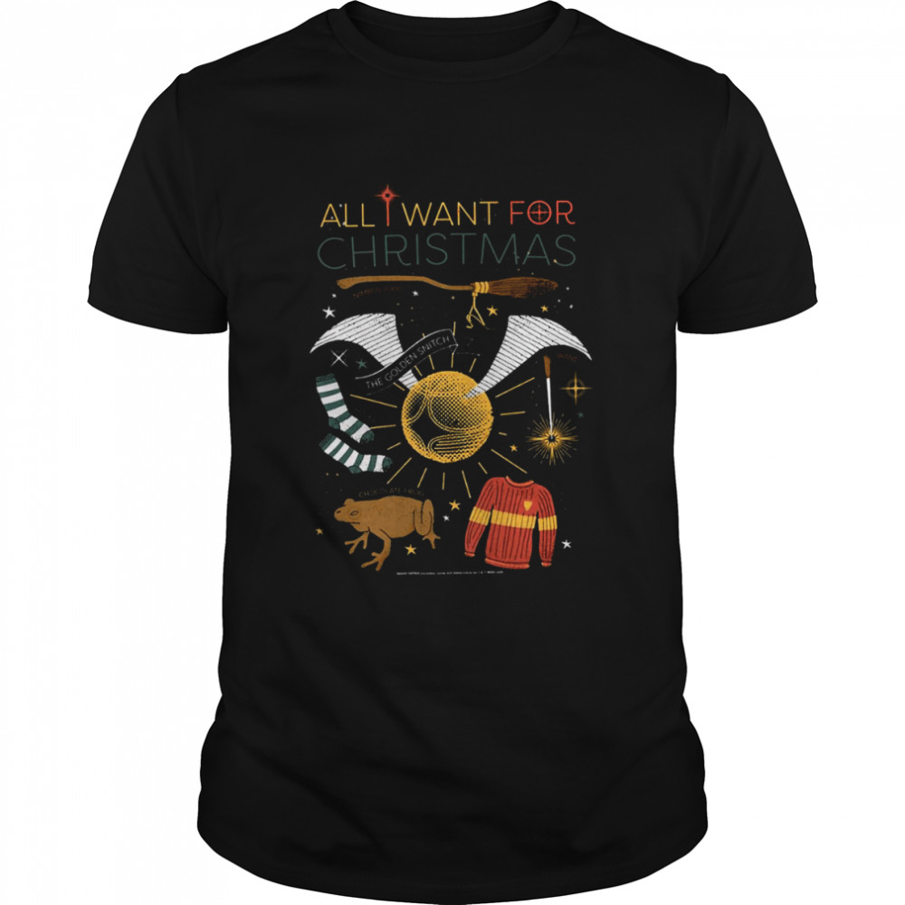 Accessories All I Want For Christmas Is Harry Potter Accessories shirt