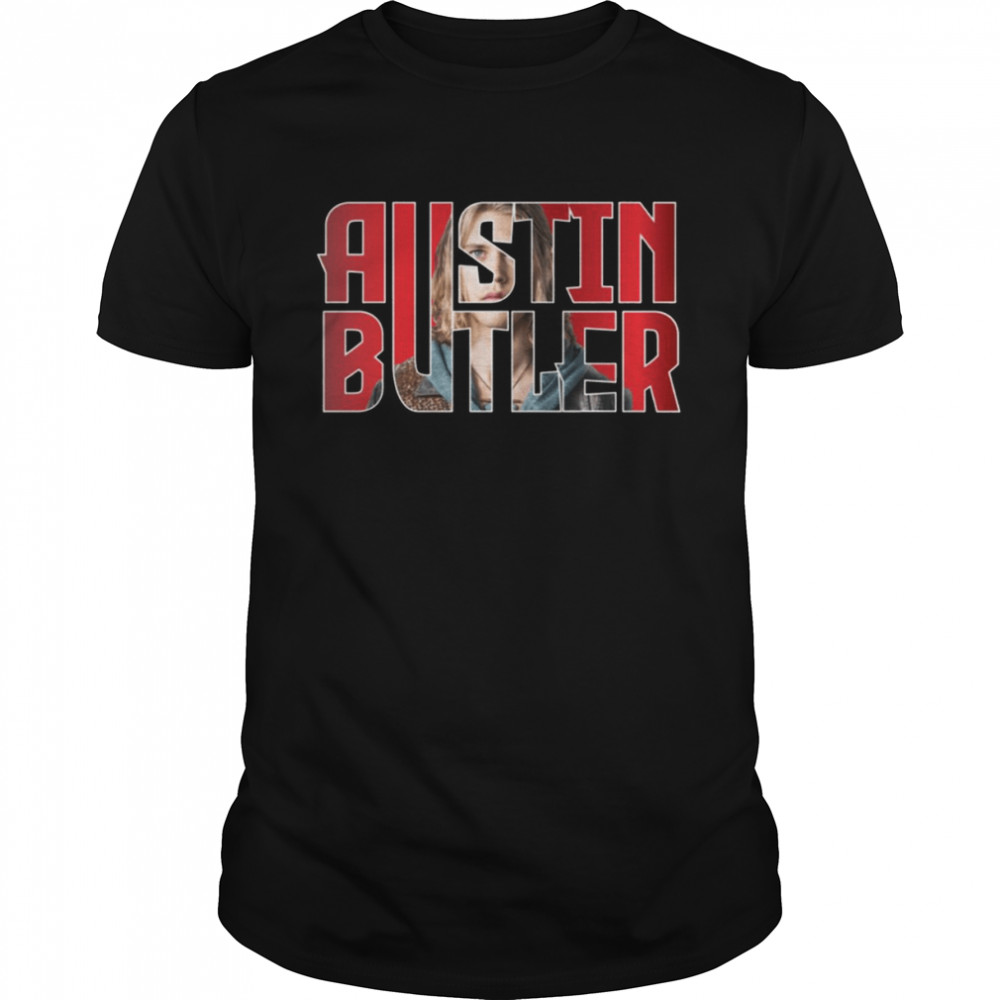 Austin Butler Logo Typographic shirt