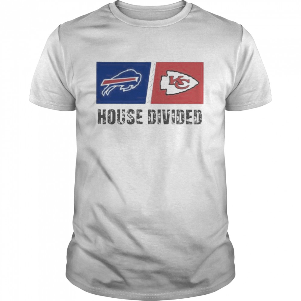 Buffalo Bills vs Kansas City Chiefs House Divided Shirt