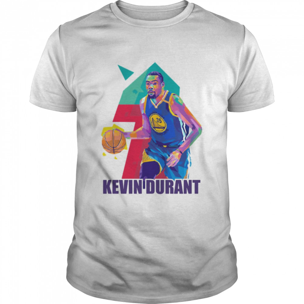 Colored Design Slim Reaper Kevin Durant Lakers shirt