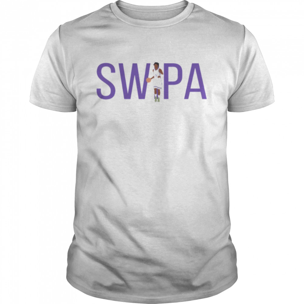 De’aaron Fox ‘swipa’ Sacramento Kings shirt