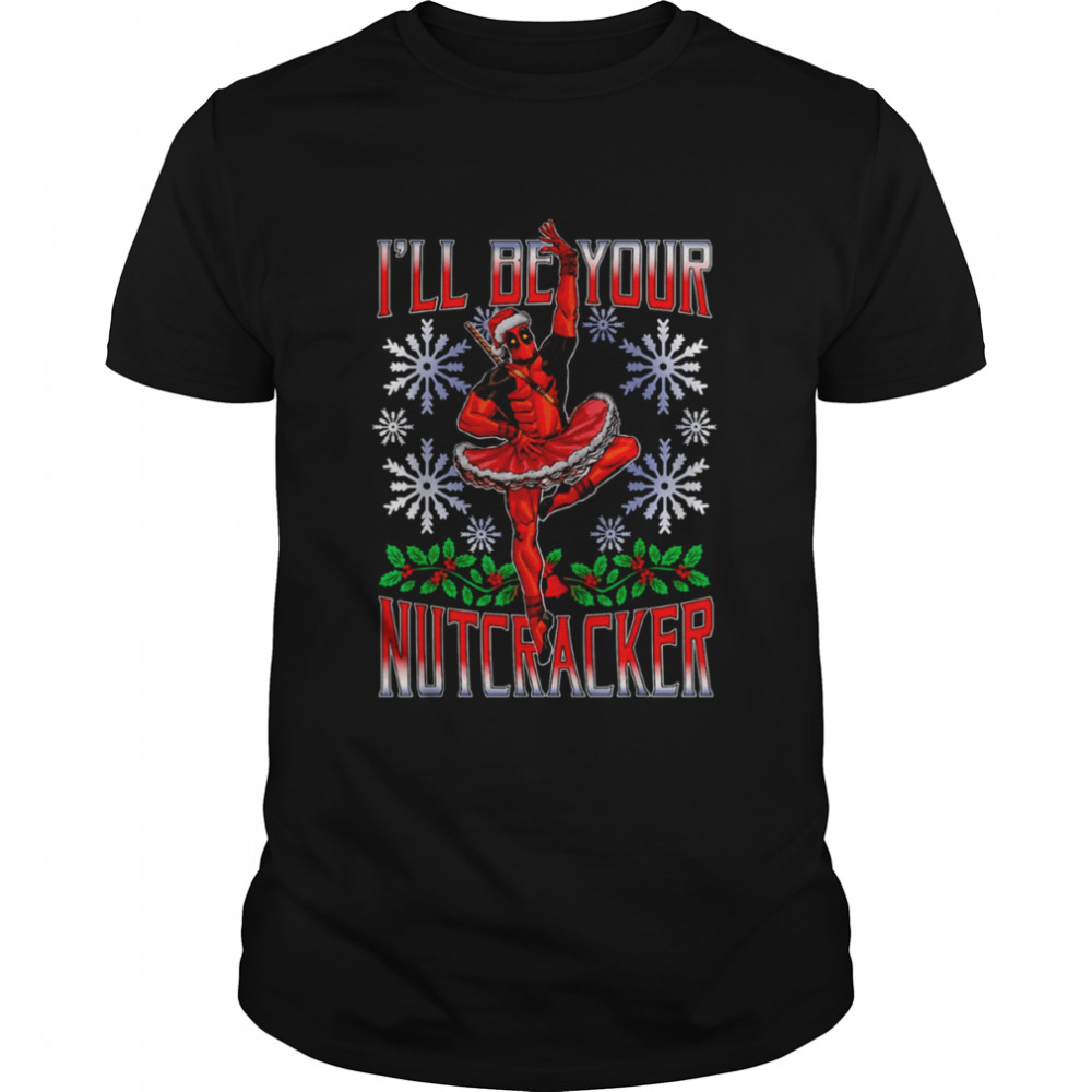 Deadpool Santa Christmas Marvel The Nutcracker shirt