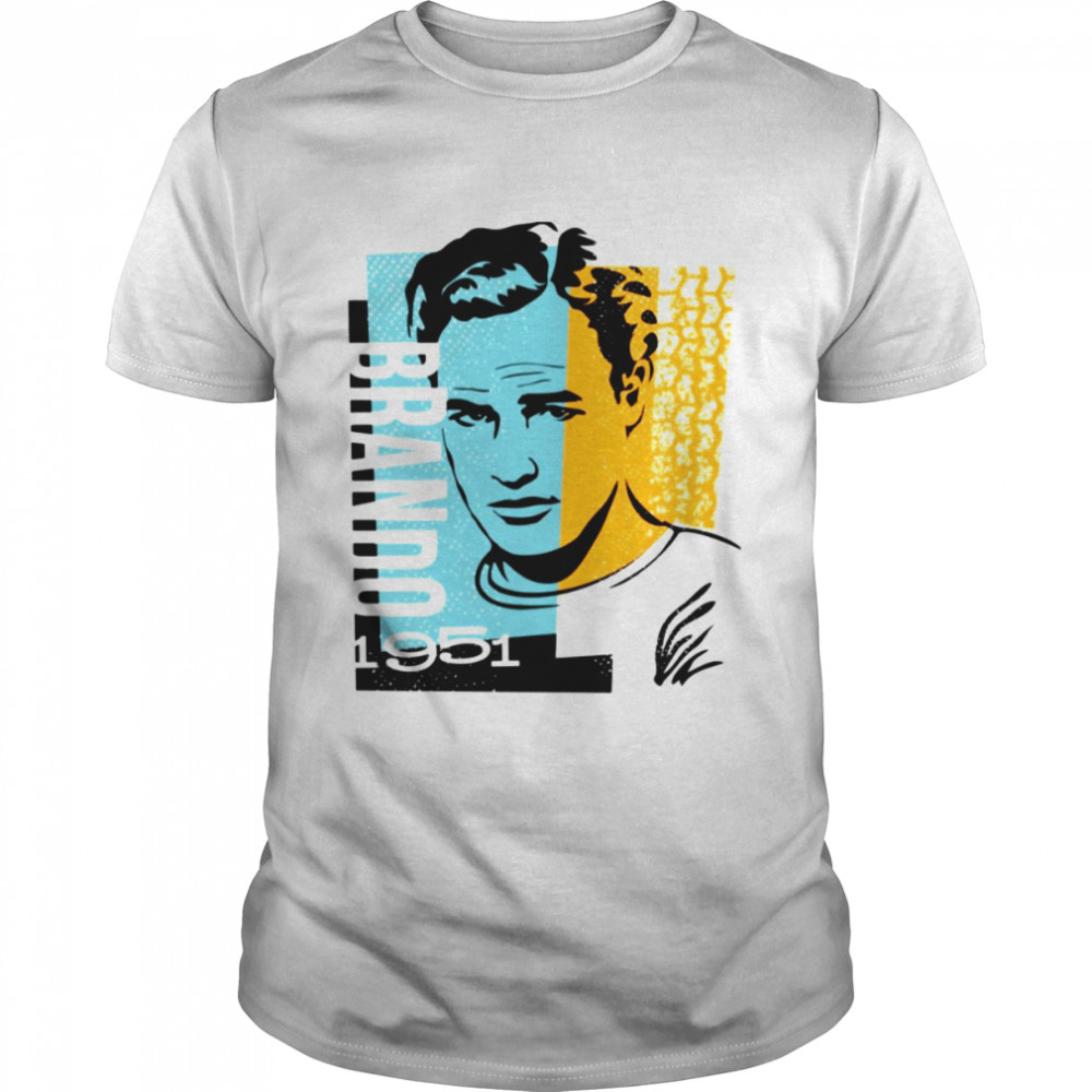 Design Portrait Of Marlon Brando The Godfather shirt