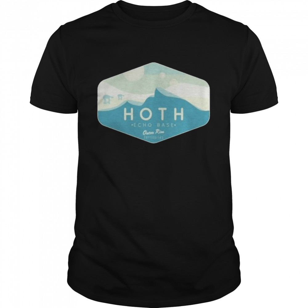 Disney Star Wars Planets Galaxy Edge Hoth Echo Base Shirt