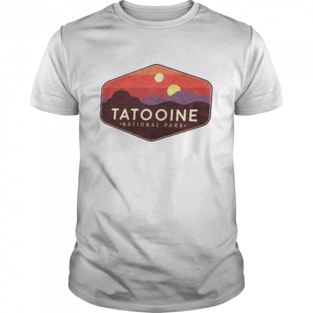 Disney Star Wars Planets Galaxy Edge Tatooine National Park Shirt