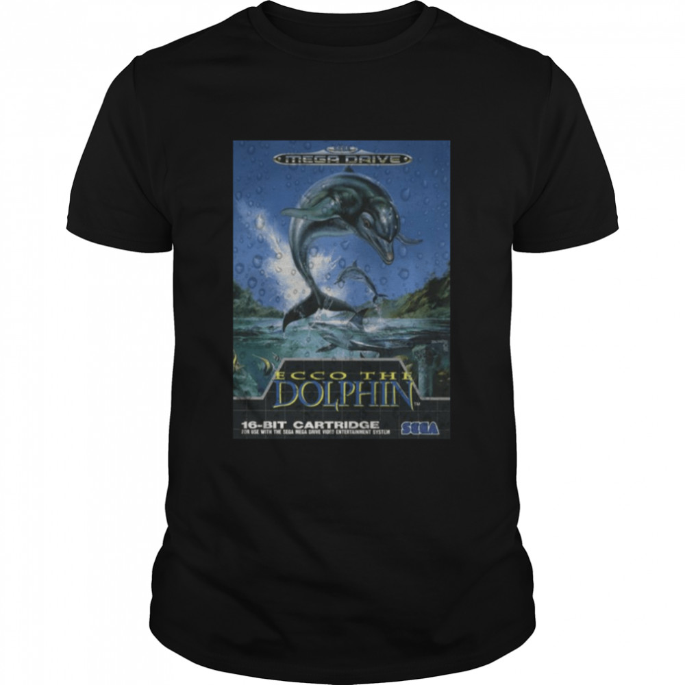 Ecco The Dolphin Mega Drive shirt